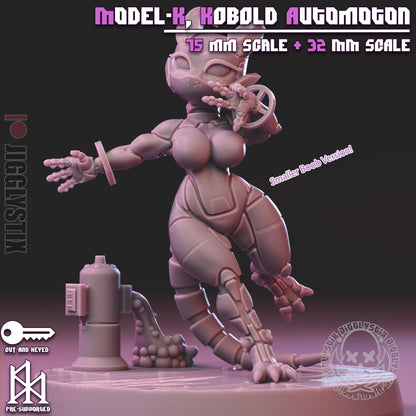 Model-K, the Kobold Automaton Miniature - by Jigglystix