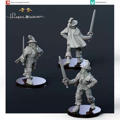 Freelance Knight Miniature - by Magori Miniatures