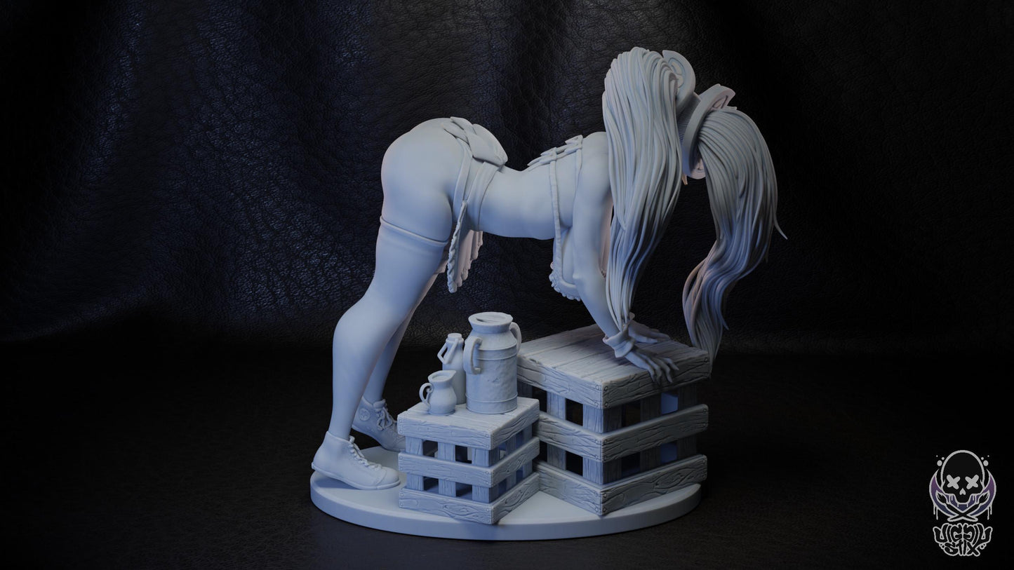 Milk Maid Sona Miniature - by Jigglystix