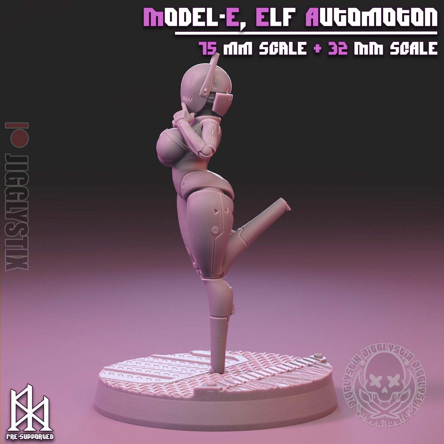 Model-E, the Elf Automaton Miniature - by Jigglystix