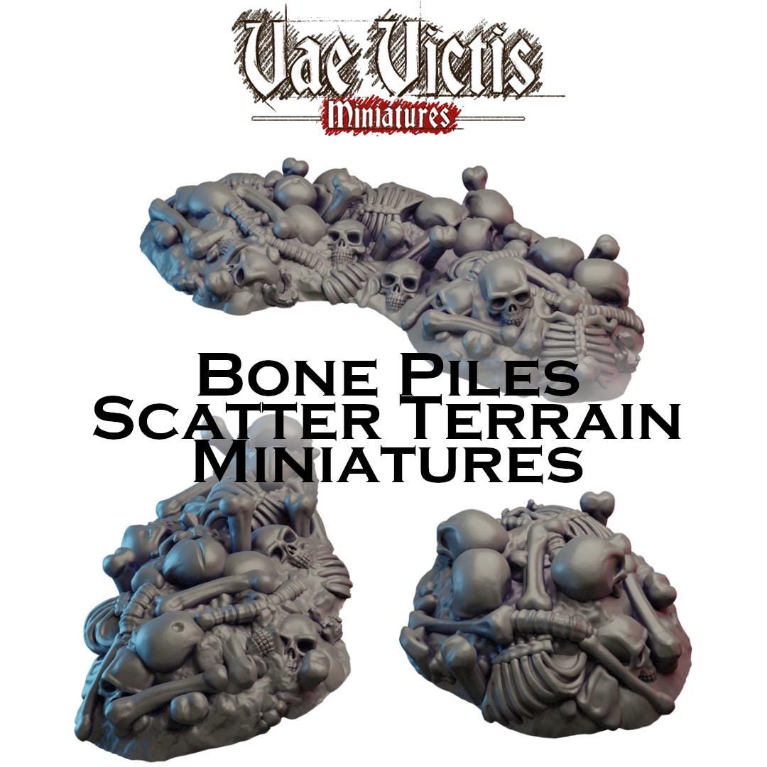 Bone Piles Miniatures Scatter Terrain - by Vae Victis Miniatures