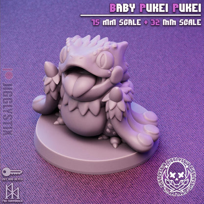Baby Wild Monster Miniature - by Jigglystix