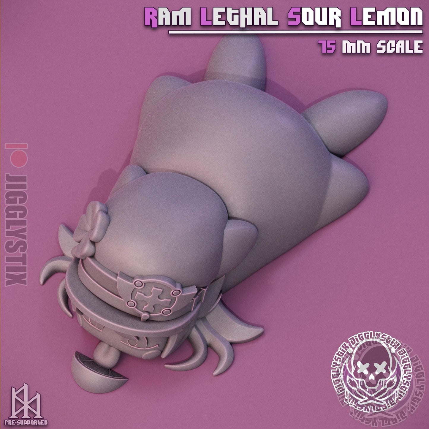 Ram Lethal Sour Lemon Miniature - by Jigglystix