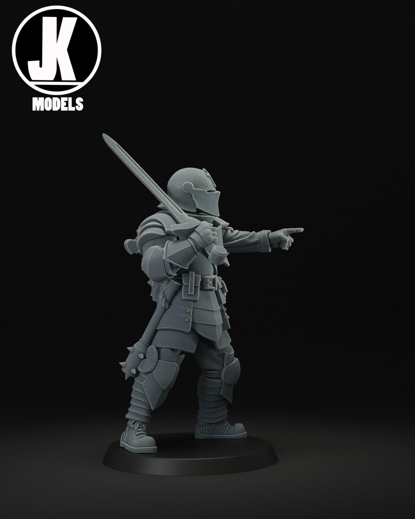 Trench Officer Miniature - JK Remo Models