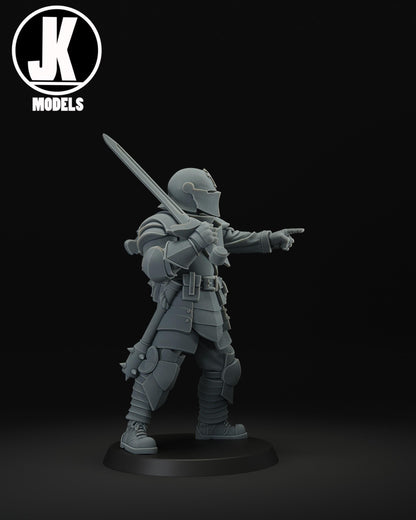 Trench Officer Miniature - JK Remo Models
