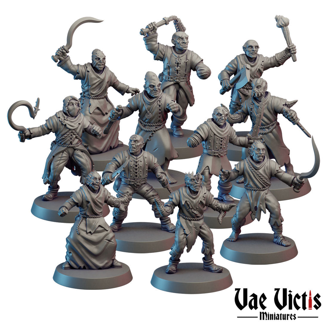 Cultist Warband Miniatures SET C - by Vae Victis Miniatures