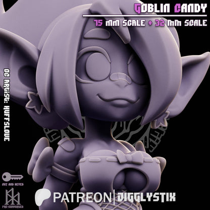 Candy Goblin Miniature - by Jigglystix