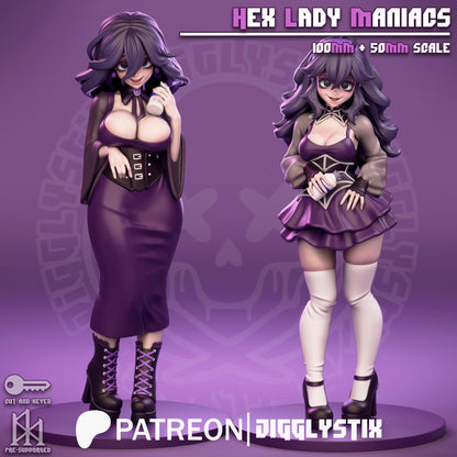 Hex Lady Maniacs Trainers Miniature - by Jigglystix