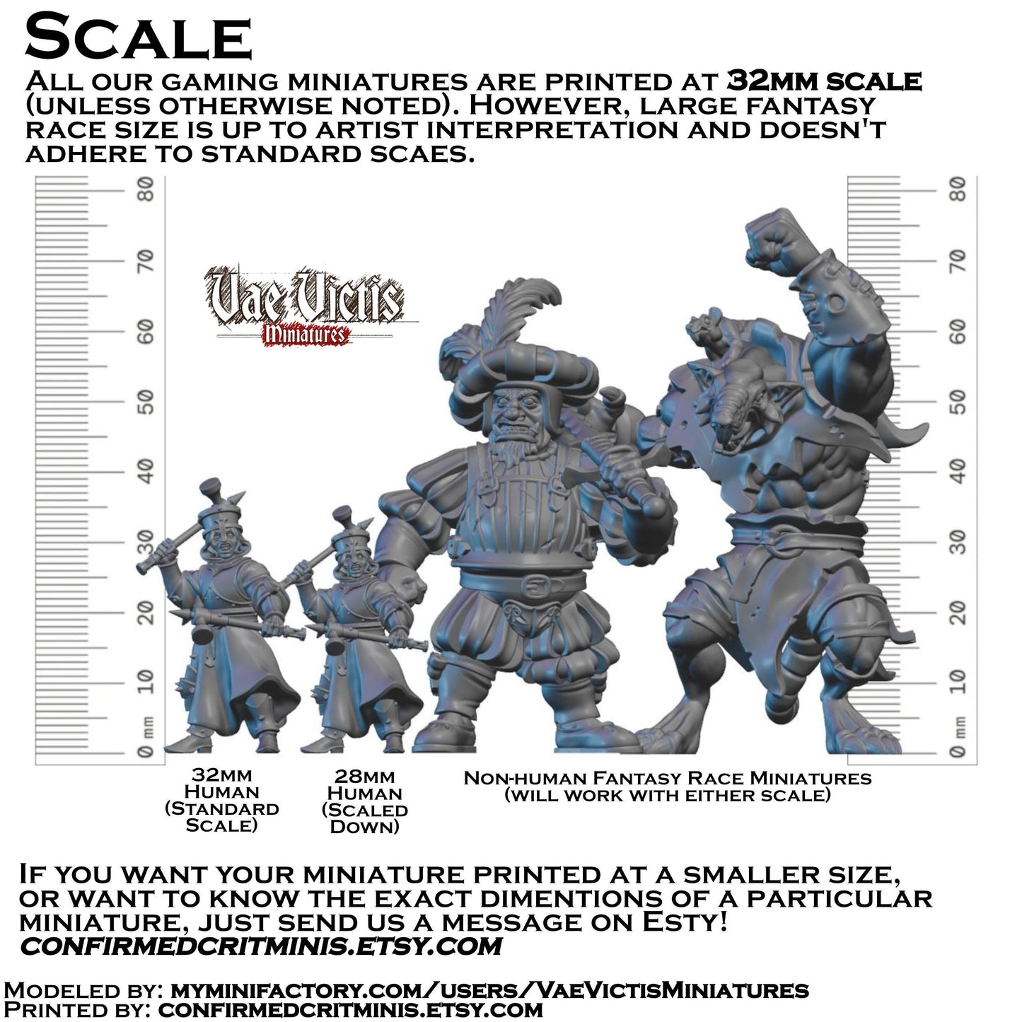 Ratfolk Giant Miniatures - by Vae Victis Miniatures