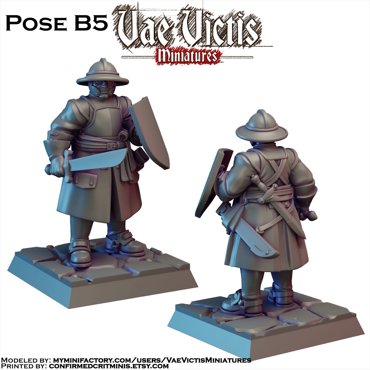 Vampire Hunter Miniatures SET B - by Vae Victis Miniatures