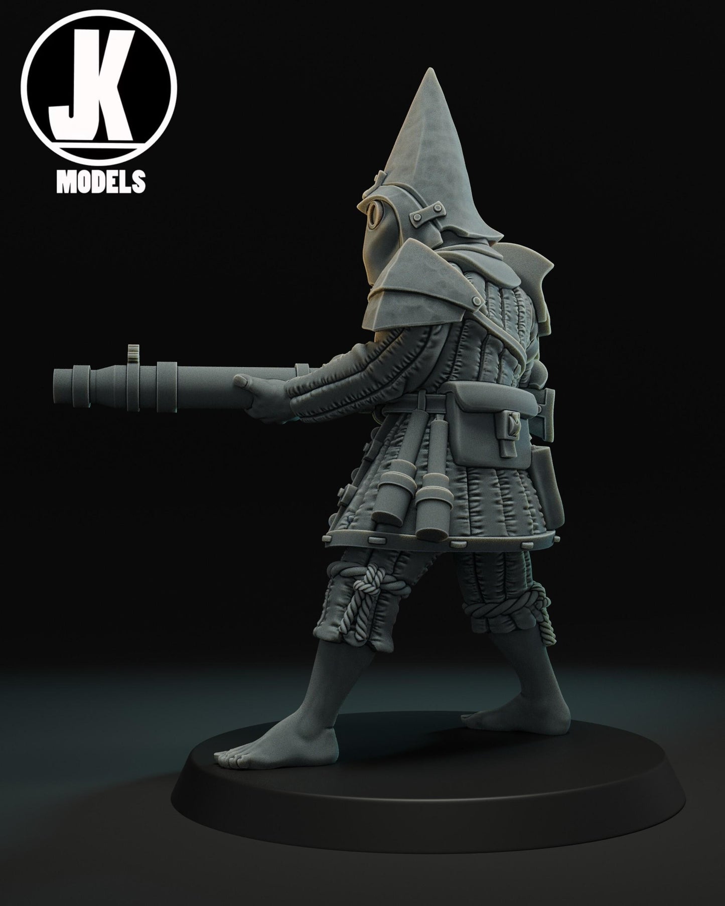 Trench Walker Lewis Machine Gun Miniature - JK Remo Models