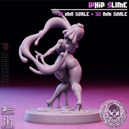 Whip Slime Girl Miniature - by Jigglystix