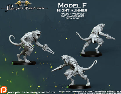 Ratfolk Warband Miniatures - by Magori Miniatures