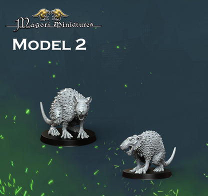 Giant Rat Miniatures - by Magori Miniatures