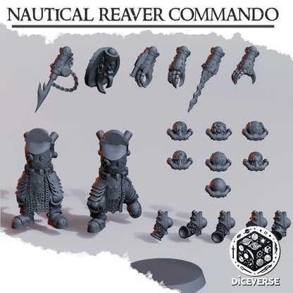 Nautical Reaver Commando Modular Miniatures - Diceverse