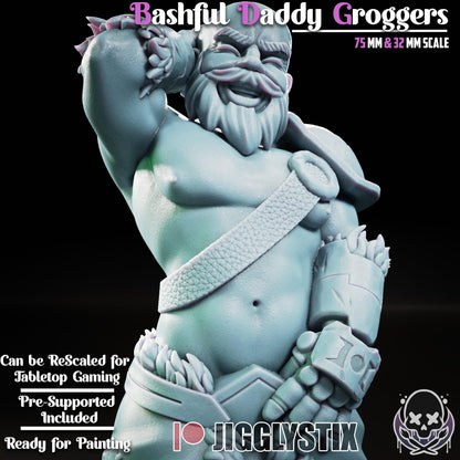 Bashful Daddy Groggers Miniature - by Jigglystix