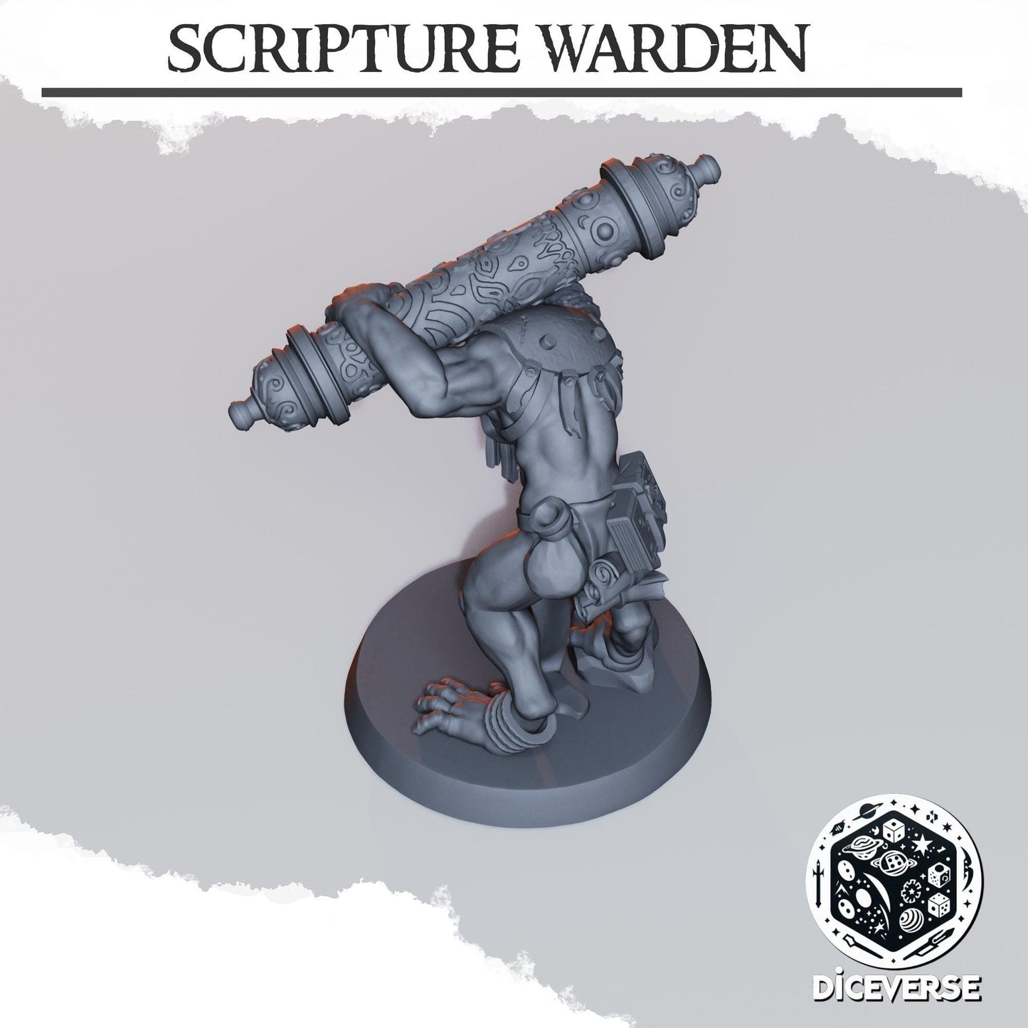 Scripture Warden Miniature - Diceverse