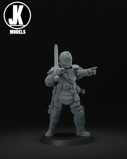 Trench Officer Miniature - JK Remo Models