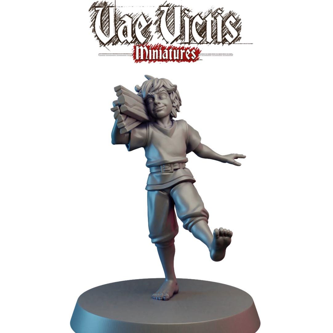 Young Worker Miniature - by Vae Victis Miniatures