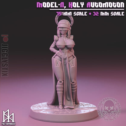 Model-N, the Holy Automoton Miniature - by Jigglystix