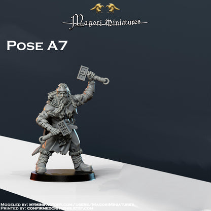 Norsemen Warband Miniatures - by Magori Miniatures