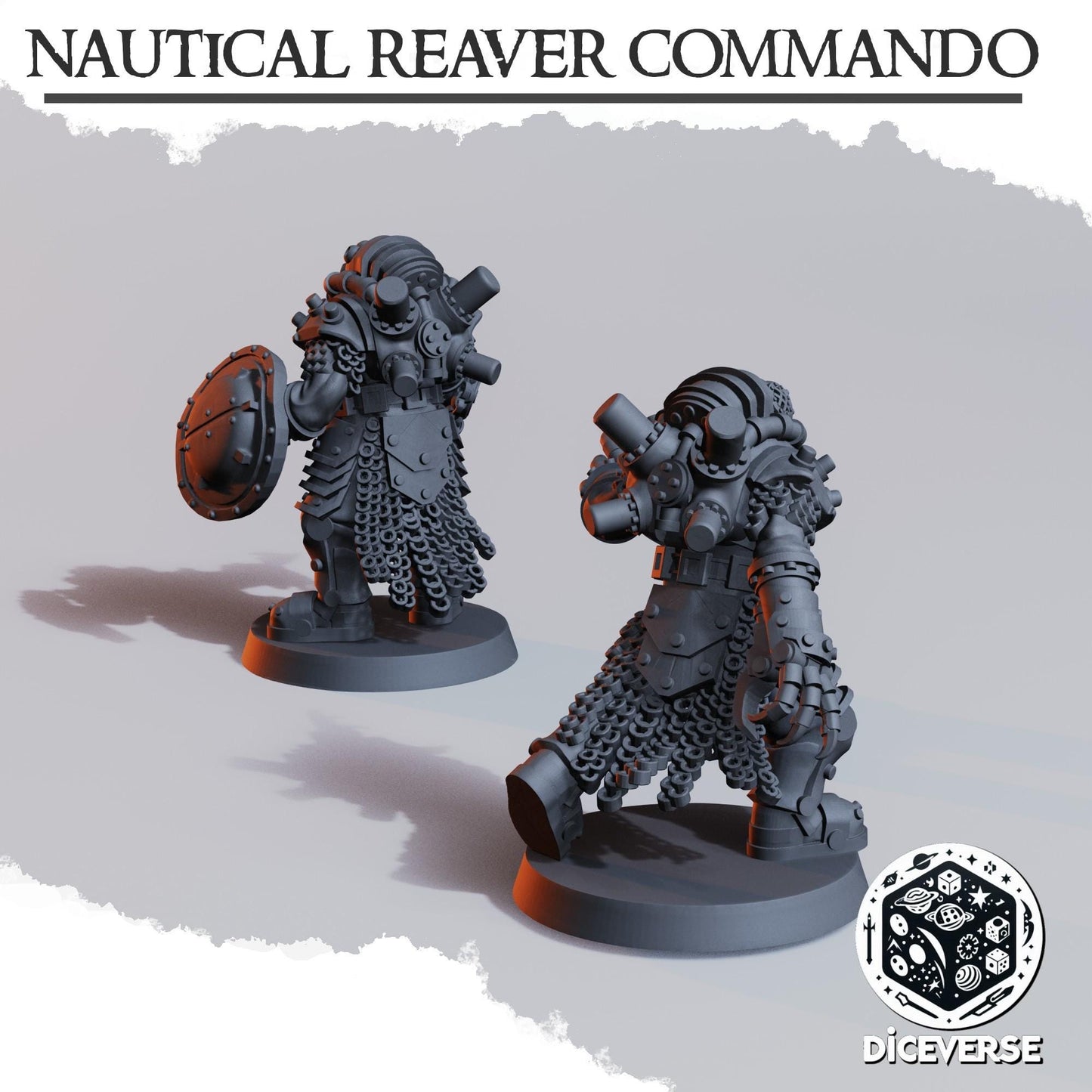 Nautical Reaver Commando Modular Miniatures - Diceverse