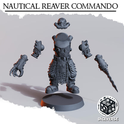 Nautical Reaver Commando Modular Miniatures - Diceverse