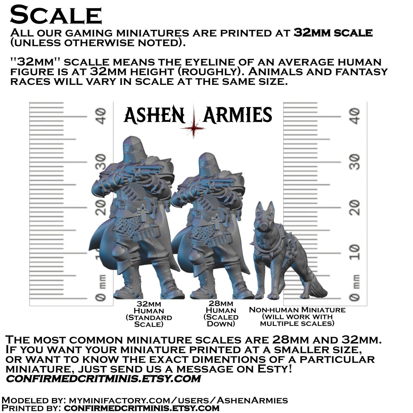 Holy Shogunate Observer Miniature - Ashen Armies by Bite the Bullet