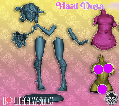 Maid Me Dusa Miniature - by Jigglystix