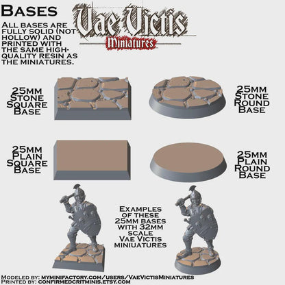 Sad Knight Miniature - by Vae Victis Miniatures