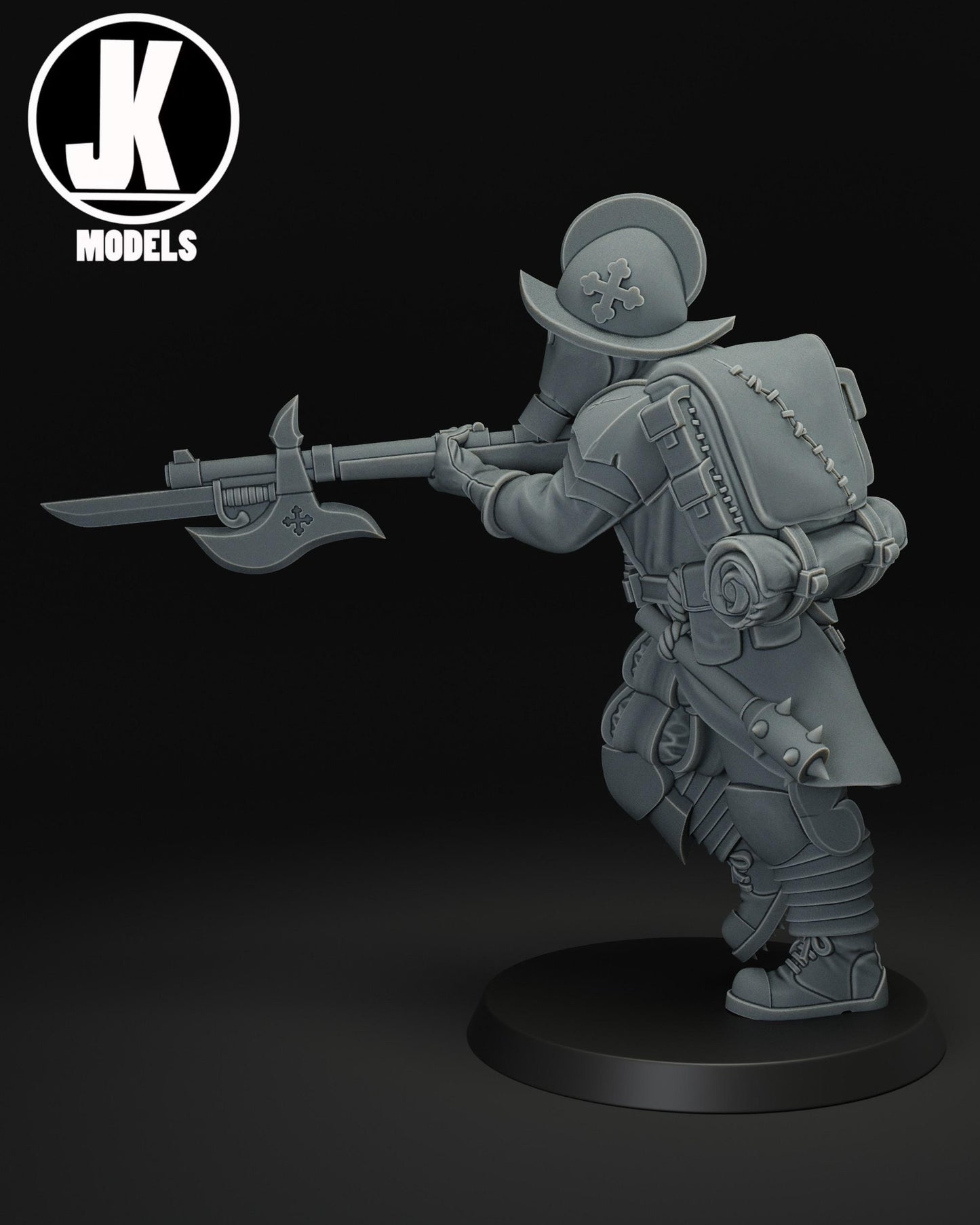 Papal Trench Cleaner Miniature - JK Remo Models
