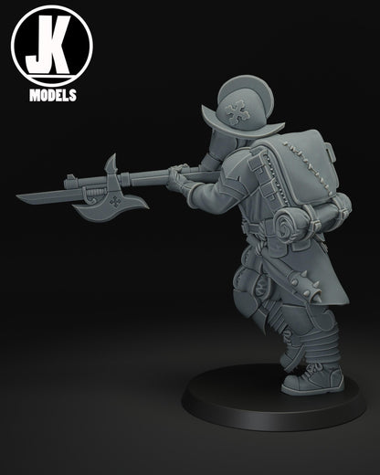 Papal Trench Cleaner Miniature - JK Remo Models