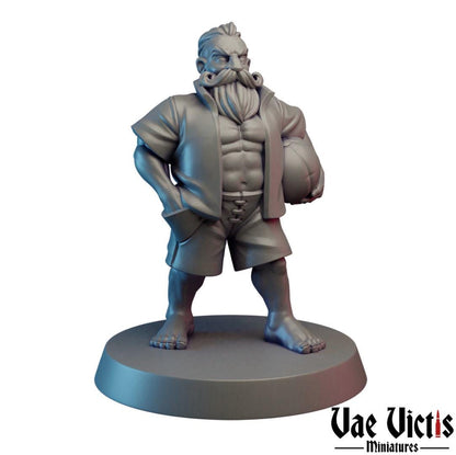 Beach Dwarf Bae Victis Figurine - by Vae Victis Miniatures