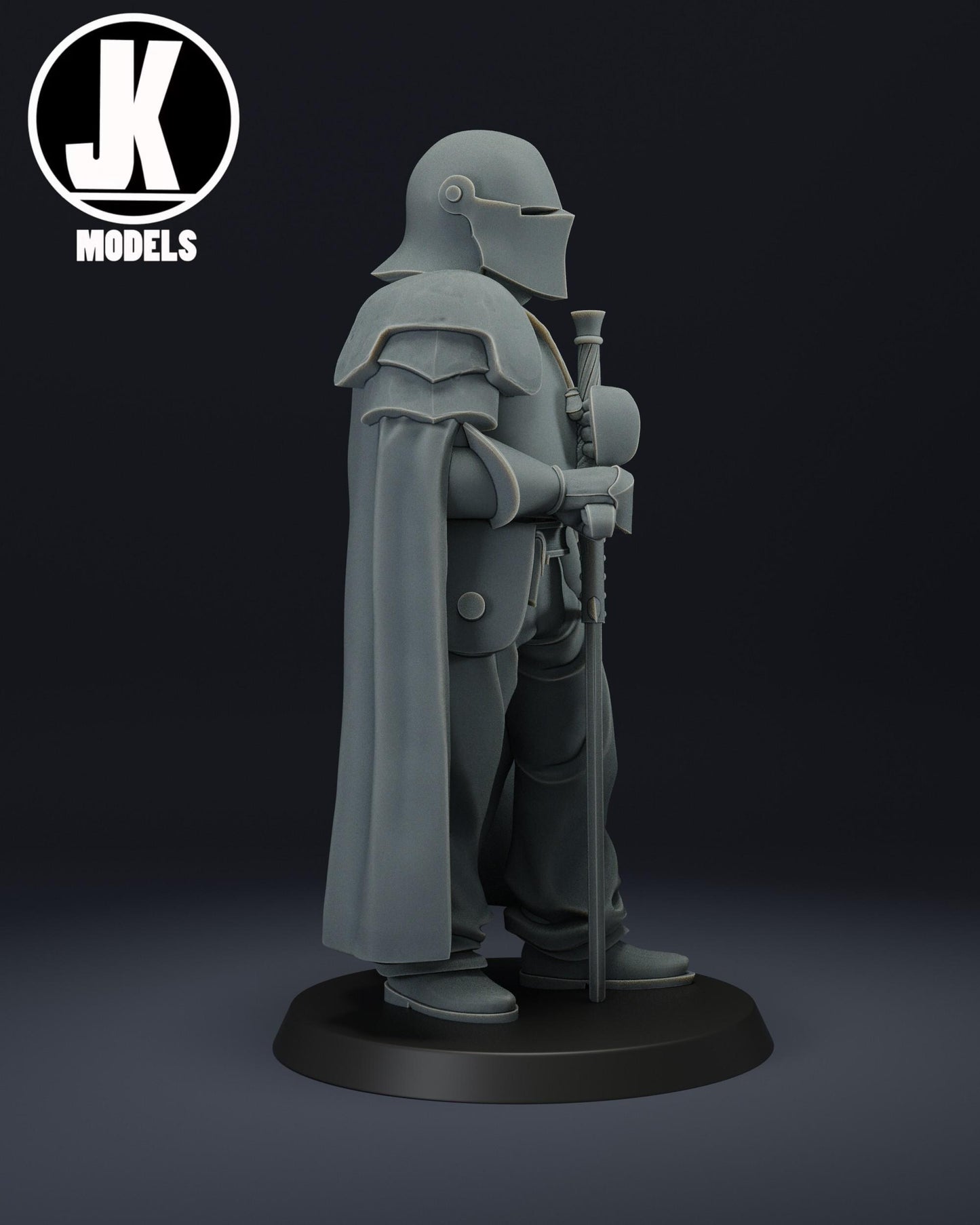 Trench Paladin Miniature - JK Remo Models