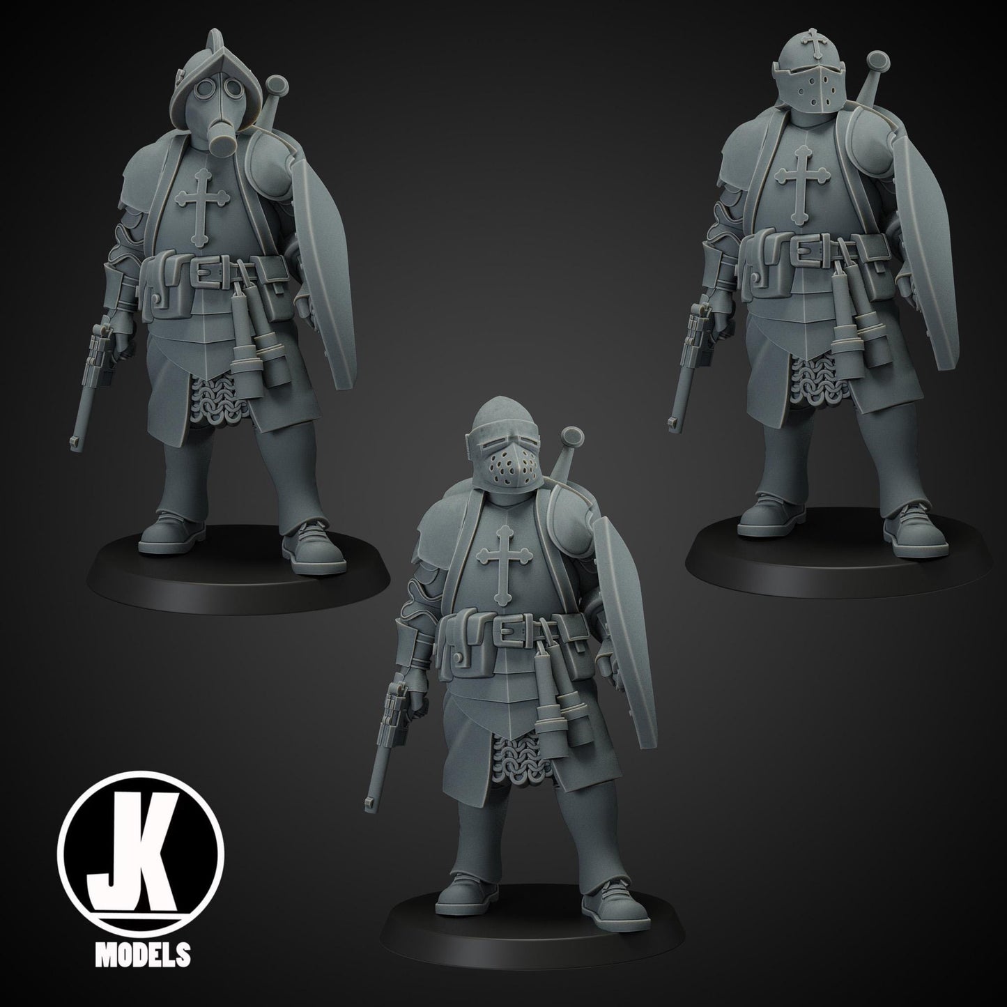 Papal Trench Guard Miniature - JK Remo Models