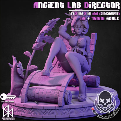 Ancient Lab Director Miniature - by Jigglystix