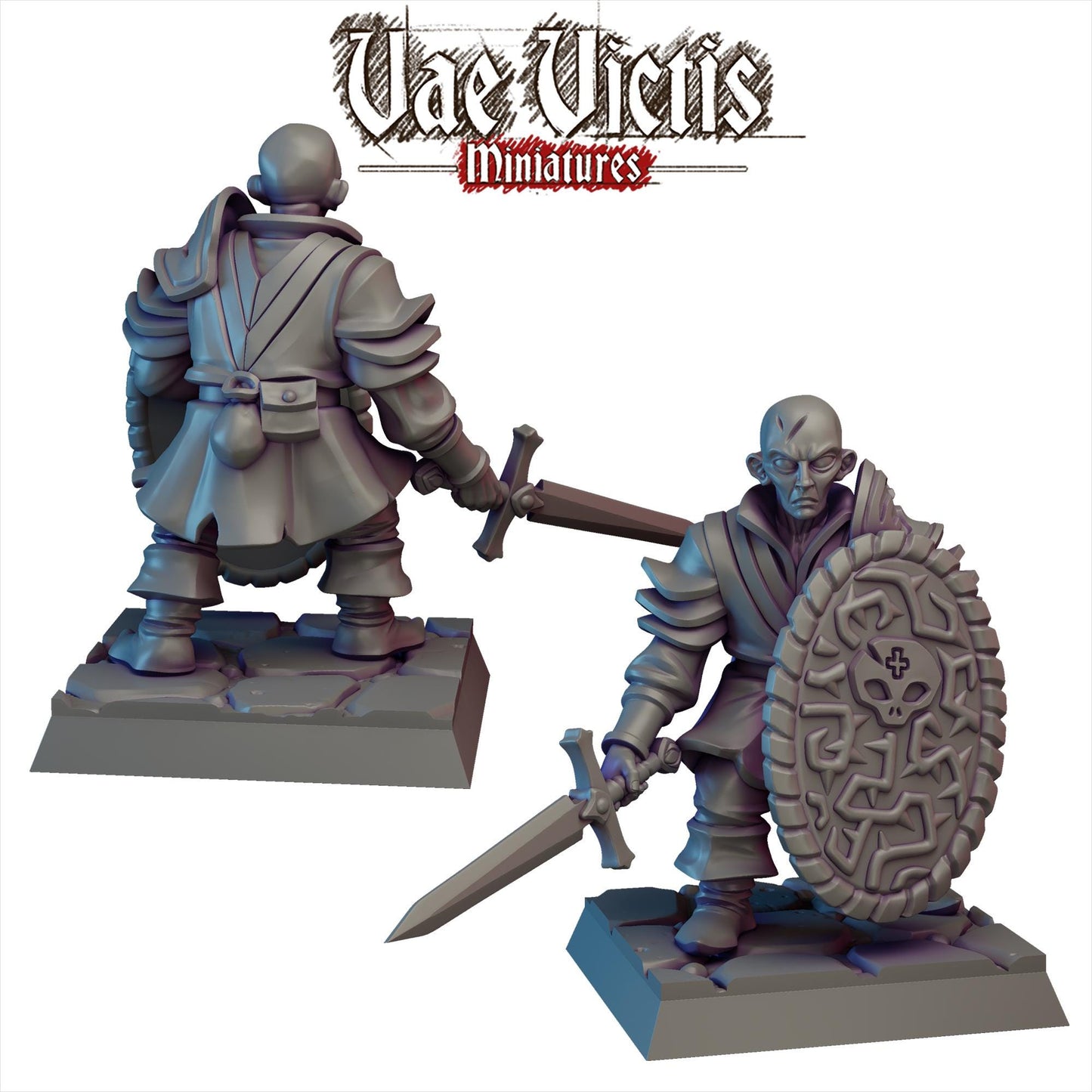 Sword Mercenary Miniature - by Vae Victis Miniatures