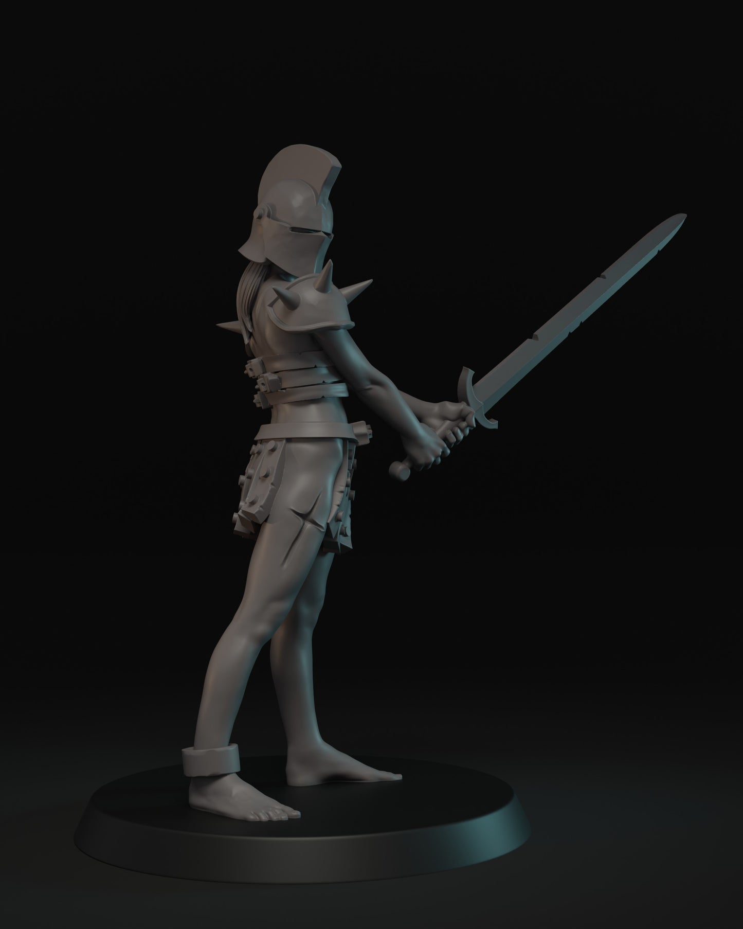 Nun Trench Walker Miniature - JK Remo Models
