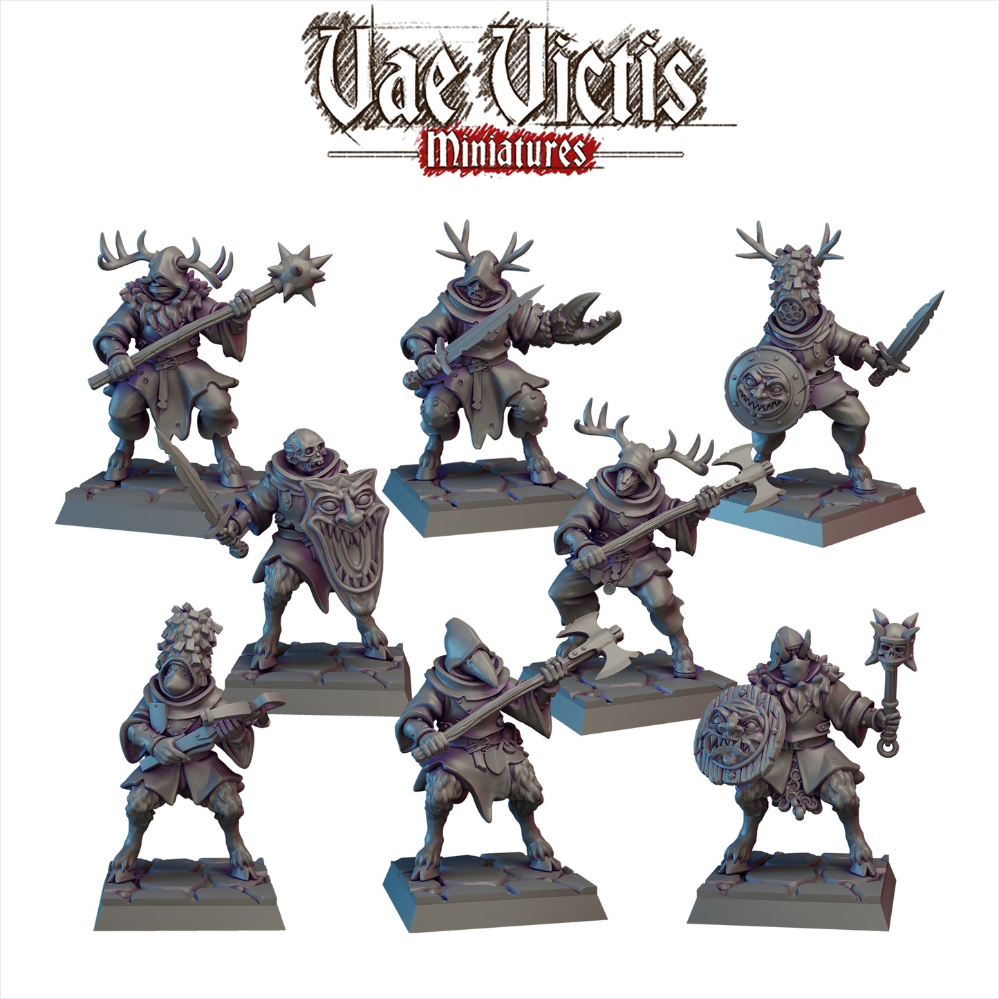Cultist Warband Miniatures SET A - by Vae Victis Miniatures