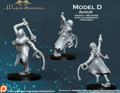 Sisters of the Hammergod Warband Miniatures - by Magori Miniatures
