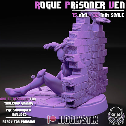 Rogue Prisoner Ven Miniature - by Jigglystix