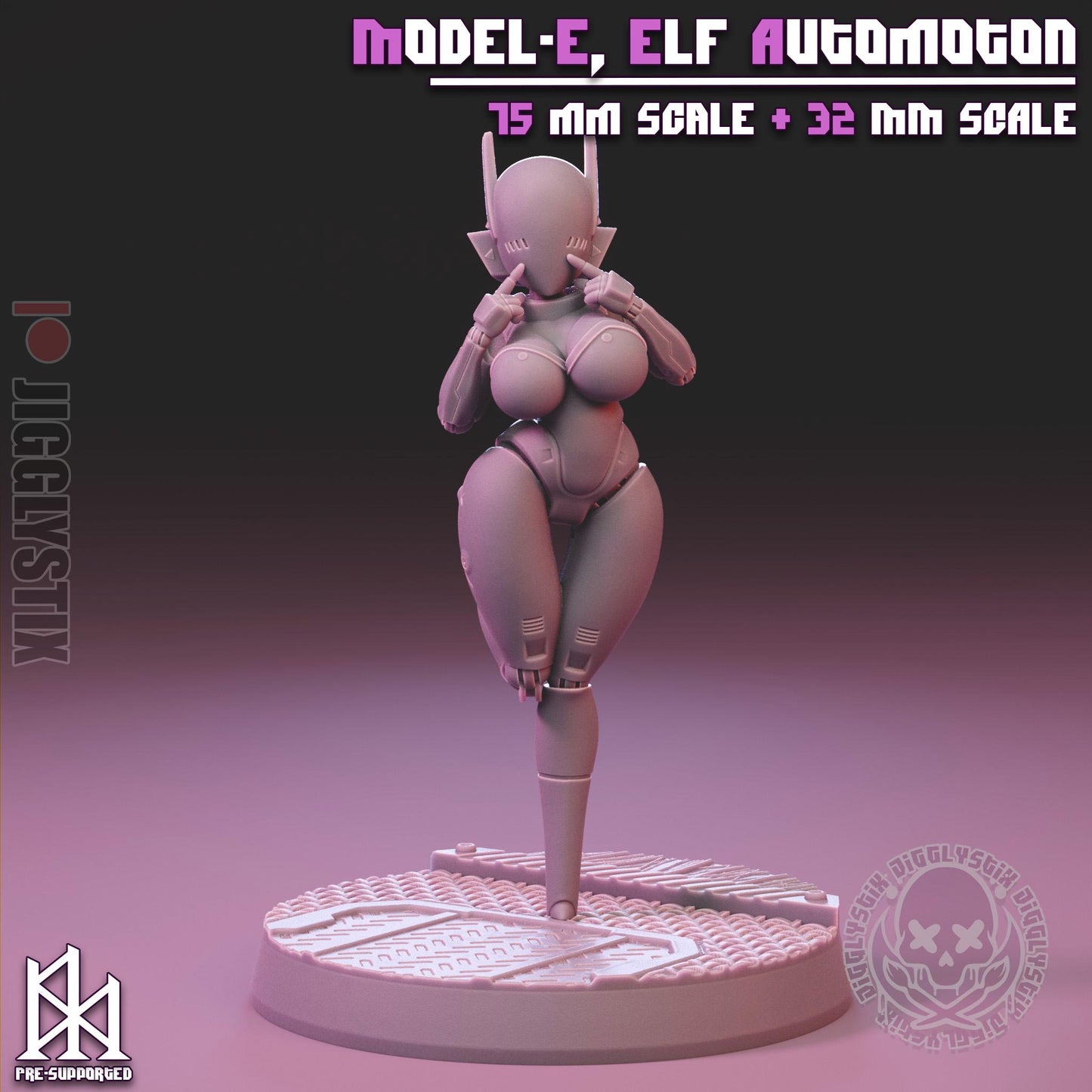 Model-E, the Elf Automaton Miniature - by Jigglystix