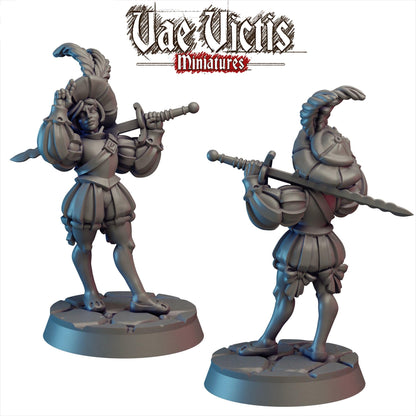 Landsknecht Girl Miniature - by Vae Victis Miniatures