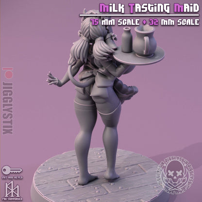 Farm Life Milk Maid Miniature - by Jigglystix