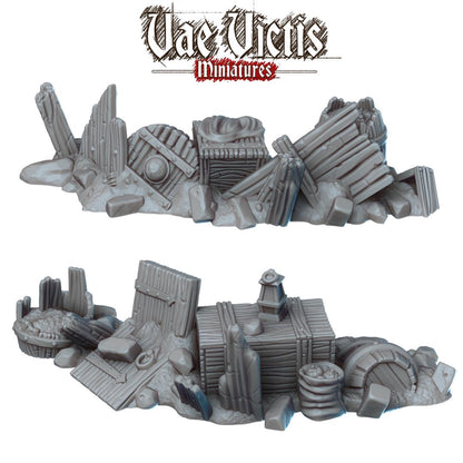Barricades Miniatures Scatter Terrain - by Vae Victis Miniatures