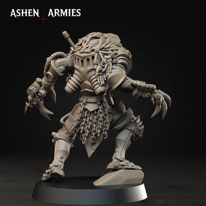 Hellbound Apostasy Death Commando Miniature - Ashen Armies by Bite the Bullet