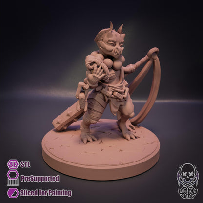 Kaiju Empress Kobold Miniature - by Jigglystix
