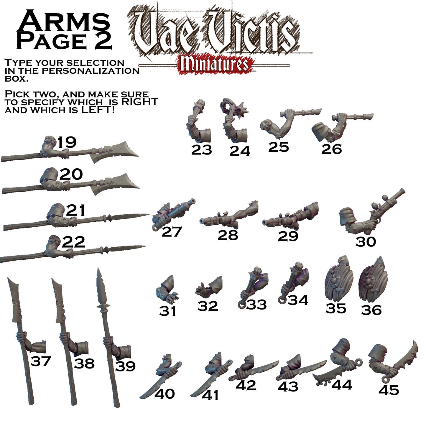 Modular Ratfolk Miniatures - by Vae Victis Miniatures