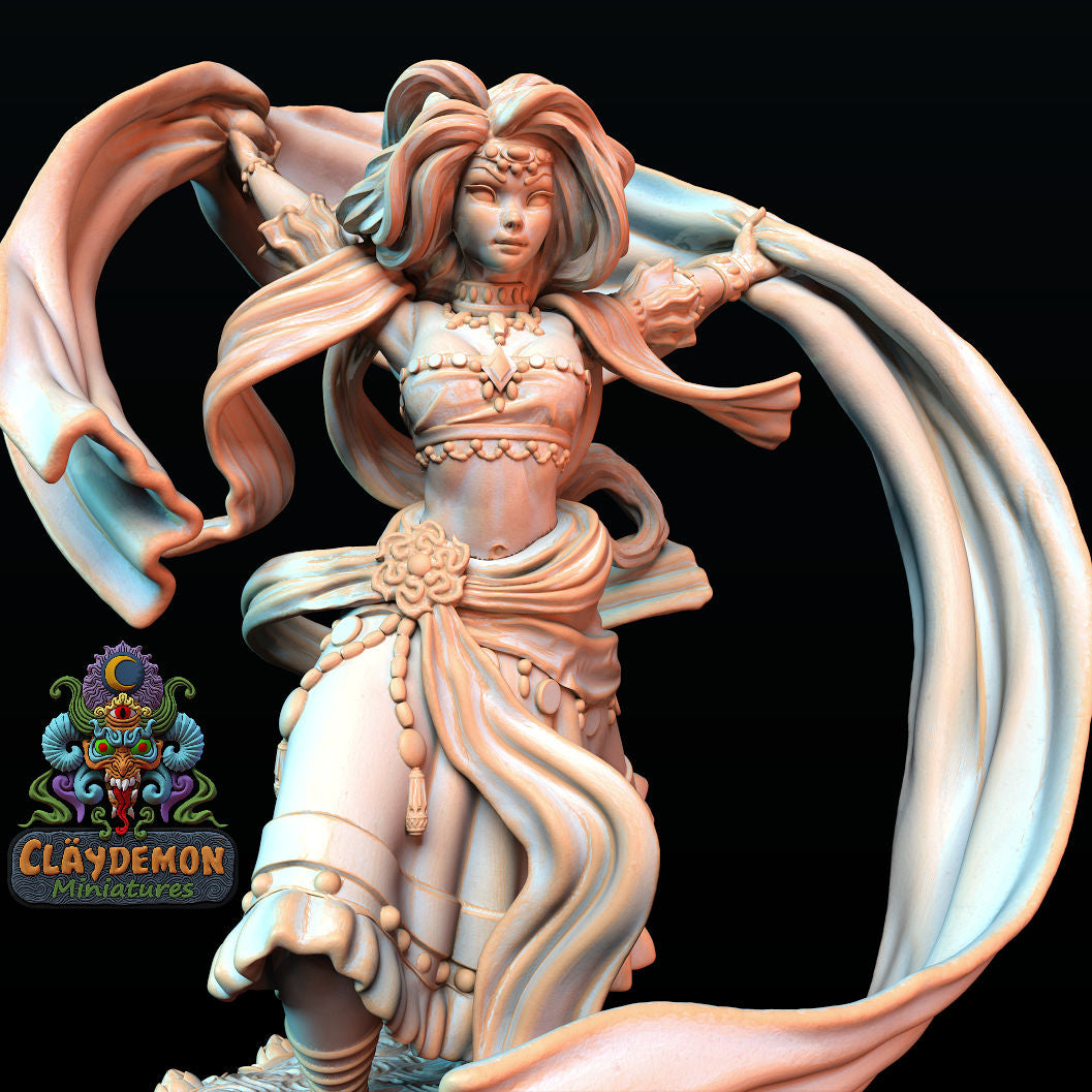 Maya the Dancer Miniature - by Claydemon Miniatures