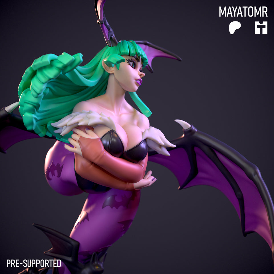 Dancing Succubus Fighter Miniature - by Mayatomr
